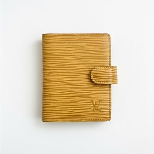 Louis Vuitton Epi Yellow Card Holder